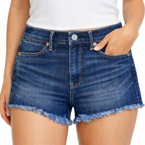 Abercrombie & Fitch Y2K Midrise Denim Cutoff Shorts Distressed  24